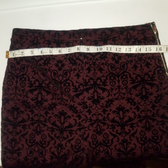Velvet pattern pants - Picture 4 of 4